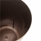 Umbra Metalla Trash Can - Matte-Bras - 4.5 Gallon (17 L) Capacity-Alternative Uses: Metalla also makes a beautiful planter for house plants and doubles as an attractive recycling bin.