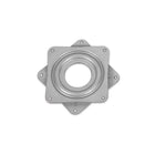 Azar Displays 3" x 3" Metal Revolving Display Base (P-3SQLS)-Made from metal