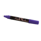 Marvy Uchida Broad-Point Liquid Chalk Markers - Erasable - Dustless - Violet - 2 Pack-Marker Tip: Broad Point (6mm)
