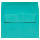 JAM Paper A10 Invitation Envelopes, 6 x 9.5, Brite Hue Sea Blue Recycled, 100 Pack (70249g)-Size: A10 (6" x 9-1/2")