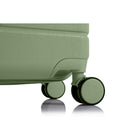 Champs - Ensemble de bagages rigide extensible 3 pieces Linen - Green-Possibilite d'extension sur la valise 24 po et la valise 28