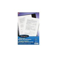 Wilson Jones Heavy-Gauge Sheet Protectors, Clear, 50 Pack-4-hole punched to fit both 3-ring and 4-ring legal binders