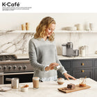 Keurig K-Cafe Single Serve Coffee, Latte and Cappuccino Maker, Dark Charcoal-Charcoal