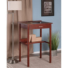 Winsome Wood Ronald High Desk  (94627)-Inside drawer dims: 21.81"W x 16.54"D x 2.95"H