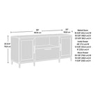 Sauder 433265 Tiffin Line Large Credenza - Raven Oak - 2 Box-10