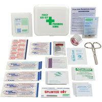 Safecross - Trousses De Premiers Soins Promotionnelles, Dispositif Médical Classe 1, Boîte En Plastique, paquet de 12-Type de contenant Boîte en plastique