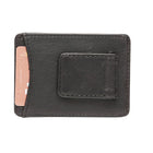 Ashlin Jett Money Clip Wallet With 2 Card Pockets, Black-Sophisticated and stylish, this classic business card holder is crafted from top quality materials.