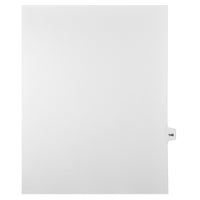 Mark Maker Legal Tabs - Letter Size - White - 1/15th cut - 25 tabs per package - 5 packages Pack - Number 146-White Single Tabs