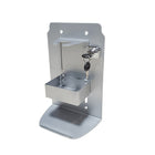 Futech Hand Sanitizer Wallmount With 500 ml Bottle - Silver-Silver/Metal