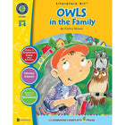 eBook: Owls in the Family Literature Kit (PDF version - 1-User Download) - ISBN 978-1-55319-331-9 - Grade 3 - 4-You will receive two emails: one confirming your entire order, and one with a "Download Software" buttonYou can download immediately or return to your email to download later