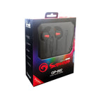 Marvo Wired HD Surround Stereo Soft Earbud Noise Cancelling In-Ear Gaming Earphone-Plastic