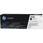 HP 312X (CF380X) Black High Yield Original LaserJet Toner Cartridge-High-yield toner cartridge yields up to 4400 pages