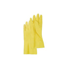 Zenith Safety Chemical Resistant Gloves, Size X-Large/10, 12" L, Rubber Latex, Flock-Lined Inner Lining, 15 mil - 72 Pack-Cuff Style Gauntlet