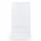 Jam Paper Kraft Lunch Bags - Medium - 5" x 9.75" x 3" - White - 25 Pack-Quantity: 25/pack