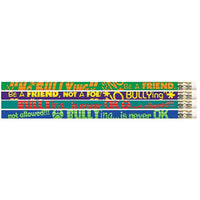 Musgrave Pencil Company Pencil No Bullying, 144 Pack (MUS2508D)-Bright colours