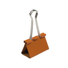 JAM Paper – Pinces relieuses, taille grande, 41 mm, orange, 12/paquet (340BCor)-12/paquet