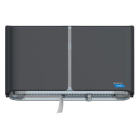 Cascades PRO Tandem Jumbo Roll Bath Tissue Dispenser, Double Roll - Dark Grey -A clean look and touchless experience