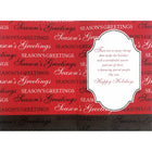 Rosedale Gold 5-1/2" x 8" Greeting Cards/Envelopes - 36723-Printed on premium uncoated card stock