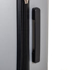 Air Canada Milan 20" Hardside Carry On Spinner Luggage - Silver-Top and side handles for convenient carrying options