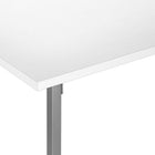 Monarch Specialties 3790 Coffee Table - 40"L/White/Silver Metal-10