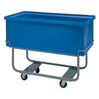Techstar Plastics Heavy Duty Elevated Starcarts (330E-BLUE)-Volume Capacity: 9 cu. ft.