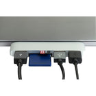 Kopplen USB-C 5-in-1 Hub with PowerDelivery, Silver-USB-C Passthrough Charging Hub with Card Reader; USB 3.1 Ports (Transfer speeds up to 5Gbps)