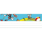 Eureka 9 5/8" x 3 1/4" Self Adhesive Name Plate Cat In The Hat, 108 Pack (EU-833130)-Theme/design: Cat in the hat