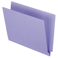 Pendaflex Shelf File Folders, Letter Size, Purple, 100 Pack-Assign separate colours to different categories within your shelf system