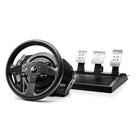 T300 GT Racing Wheel-Detachable, realistic 11 inch/28 cm diameter racing wheel, featuring reinforced textured rubber cladding on the wheel’s entire circumference.