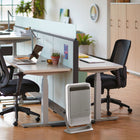 Fellowes AeraMax Pro AM2 Air Purifier-Fellowes AeraMax Pro air purifiers were demonstrated through independent laboratory testing to be effective in reducing aerosolized airborne concentration of Human Coronavirus 229E in a test chamber, reaching 99.99% airborne reduction within 1 hour of operation