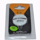 Northern Stars 80301 LED Light Bulb, G4 2W, White, 10 Pack-Clear