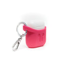 PodPocket Scoop Rosso Red AirPods Case-WIRELESS CHARGING: Able to wirelessly charge AirPods while keeping the case on