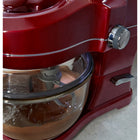 Kenmore Elite - Ovation batteur sur socle de avec couvercle pour verser - 5 qt - bourgogne-Belle couleur bordeaux métallique contemporaine