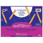 Pacon 5/8" Ruled Multi-program Handwriting Picture Story Paper, 12" x 9", 500 Sheets, 1000 Pack (PAC2424)-Paper size: 12" x 9"