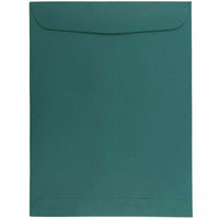 JAM Paper Open End Catalog Envelopes - 9" x 12" - Teal - 50 Pack -Colour: Teal