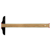 C-Thru by Westcott 24" Wood T-Square, 4 Pack-C-Thru 36” wood and plastic t-square: Fixed head