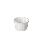 Genpak Paper Portion Cup, White, 2.5 oz., 5000 Pack-White