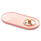 Habitu Retro Electric Mug Warmer with Mug & Lid - Pink-Delay Start Key: There are three options available: 2 hours, 5 hours and 8 hours
