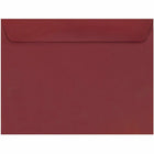 JAM Paper Booklet Envelopes - 9" x 12" - Dark Red - 25 Pack -Colour: Dark Red