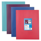 Staples 10 Pocket Organizer - Assorted Fashion Colours-10 clear pockets with 5 tabs (labels included) to display documents