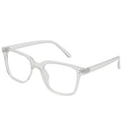 Gry Mattr  8+ Kids Blue Light Glasses - Plastic - Square Opal-Provides blue light protection for use with digital devices such as computer screens, tablet PCs, smartphones, and television screens.