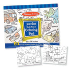 Melissa & Doug Blue Jumbo Colouring Pad, Grade Toddler - 2, 6 Pack-Age group and grade: Ages 3+ years and grades toddler - 2nd