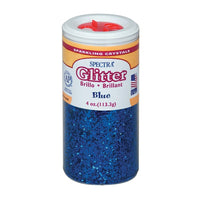 Spectra Blue Glitter, 4 oz., 6 Pack (PAC91650)-Ways to use without a lot of mess