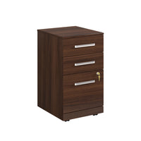 Sauder Affirm 3-Drawer Mobile Pedestal - Noble Elm-Noble Elm, Engineered Wood