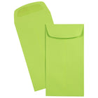 JAM Paper #7 Coin Envelopes, 6.5 x 3.5, Brite Hue Ultra Lime Green, 1000 Pack-1000 Envelopes per Pack