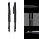 A.T. Cross ATX Rollerball Pen - Brushed Black-Can easily be converted into a ballpoint pen or creamy porous felt-tip pen by simply changing the refill to the desired type of tip (refills sold separately)