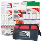 First Aid Central Federal Type C Regulation First Aid Kit - Soft Pack-Dimensions: 9" x 13" x 6.5" (22.8cm x 33cm x 16.5cm)