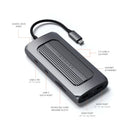 Satechi USB-C Multiport MX Adapter - Space Grey-USB-C