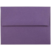 JAM Paper A2 Invitation Envelopes, 4.38 x 5.75, Dark Purple, 1000 Pack (563912506B)-Dark purple