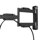 Kanto PS300 Full Motion TV Wall Mount for 26-inch to 60-inch TVs, Black-Accessible tilt mechanism provides a +15 Degree tilt angle, with vertical snap lock